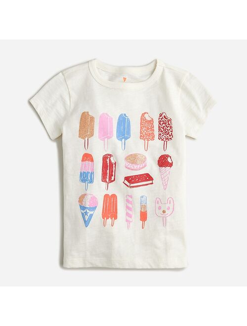 J.Crew Girls' short-sleeve ice cream graphic T-shirt