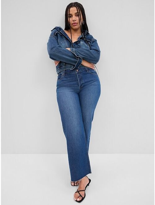Gap BetterMade Denim Low Rise Stride Jeans with Washwell