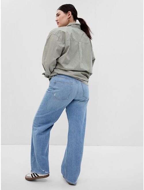 Gap Low Rise Stride Jeans with Washwell