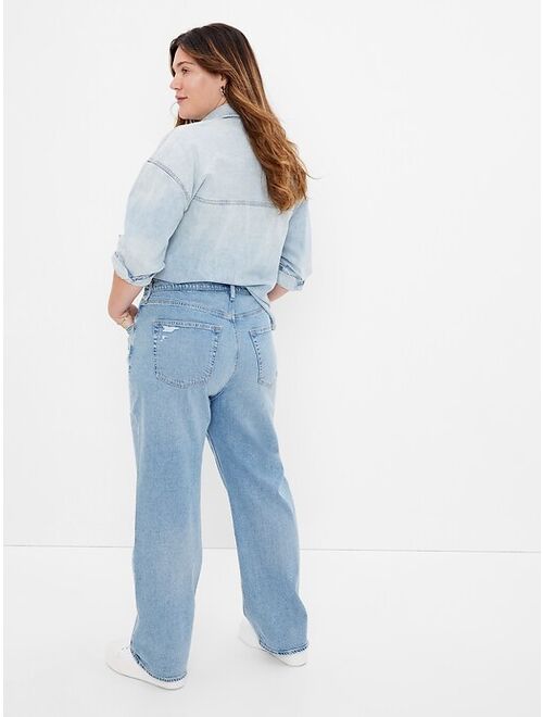 Gap High Rise Organic Cotton '90s Loose Jeans with Washwell