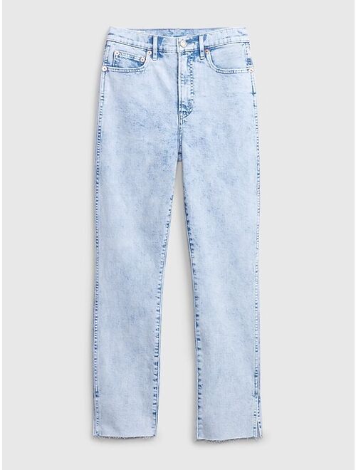 Gap High Rise Split-Hem Vintage Slim Jeans with Washwell