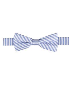 Boys Slim Nautical Stripe Pre-Tied Bow Tie