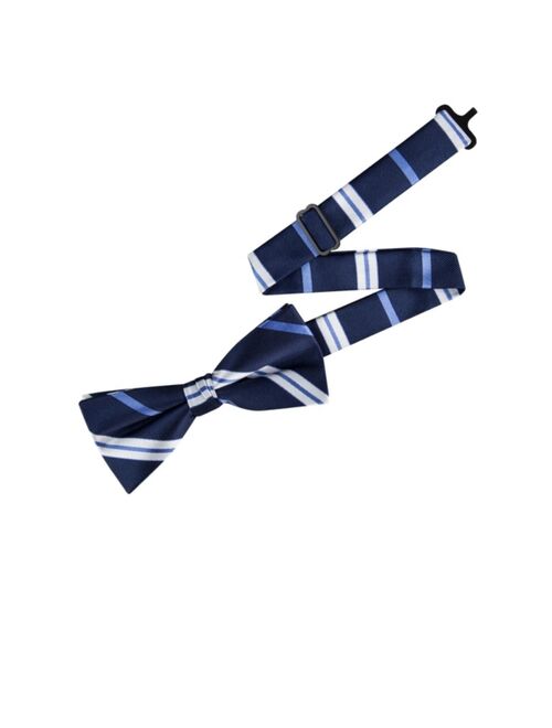 TOMMY HILFIGER Boys Naval Stripe Pre-Tied Bow Tie