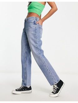 x006 mom jeans in blue