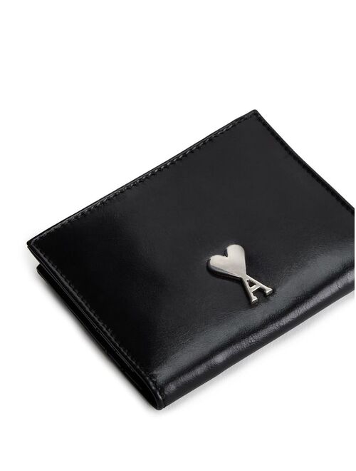 AMI Paris Ami de Coeur zipped wallet