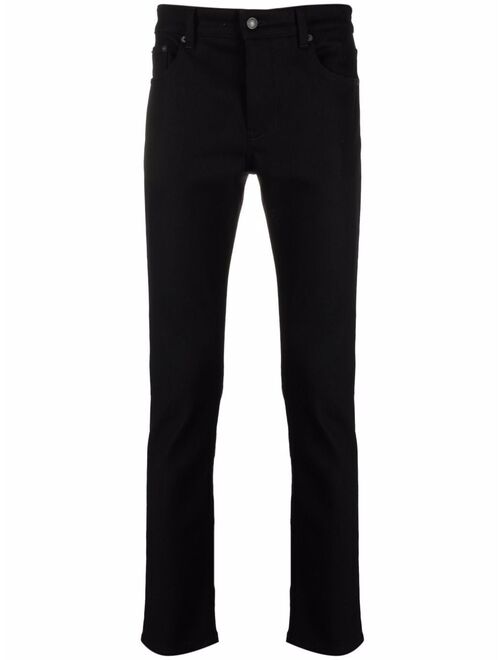 AMI Paris mid-rise straight-leg jeans