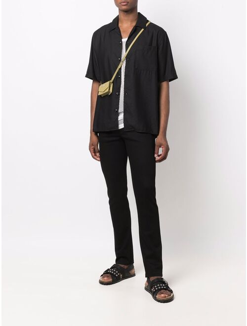 AMI Paris mid-rise straight-leg jeans