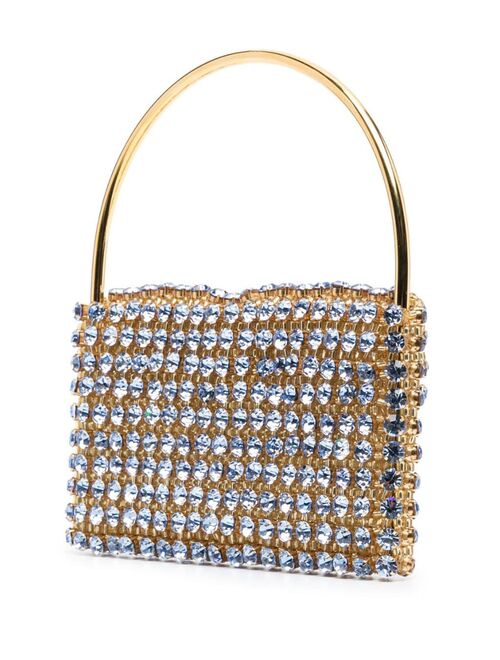 Vanina crystal-embellished clutch bag