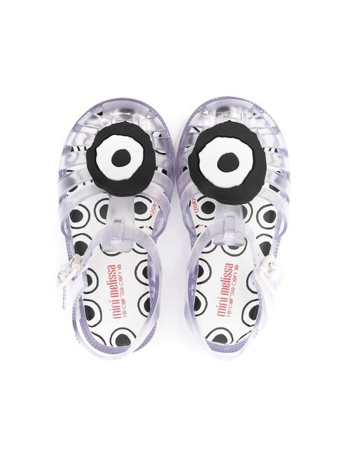 10 CORSO COMO dot-embellished jelly sandals