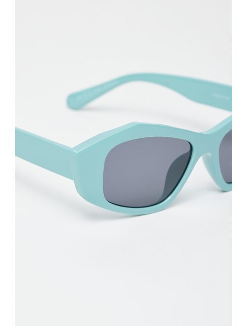 Urban Outfitters Mac Angled Rectangle Sunglasses