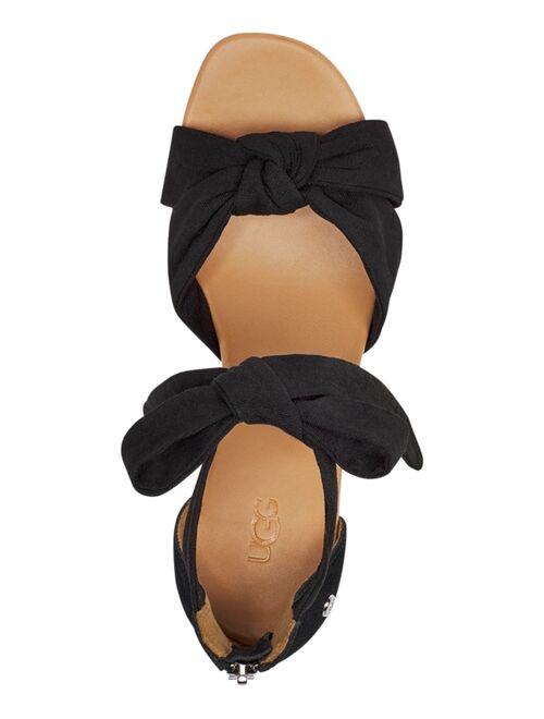 UGG Women's Yarrow Espadrille Wedge Sandals