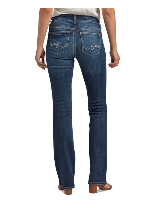 Silver Jeans Co. Women's Suki Mid-Rise Slim Bootcut Jeans
