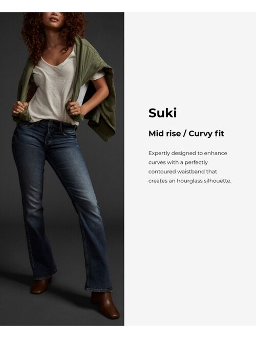 Silver Jeans Co. Women's Suki Mid-Rise Bootcut Jeans
