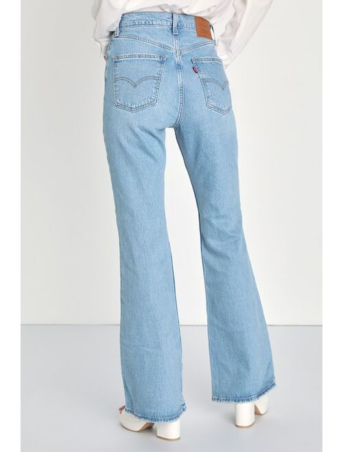 Levi's 70s High Flare Light Blue High-Waisted Jeans