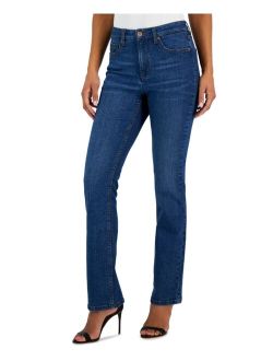 Women's High Rise Front-Fly Bootcut Jeans