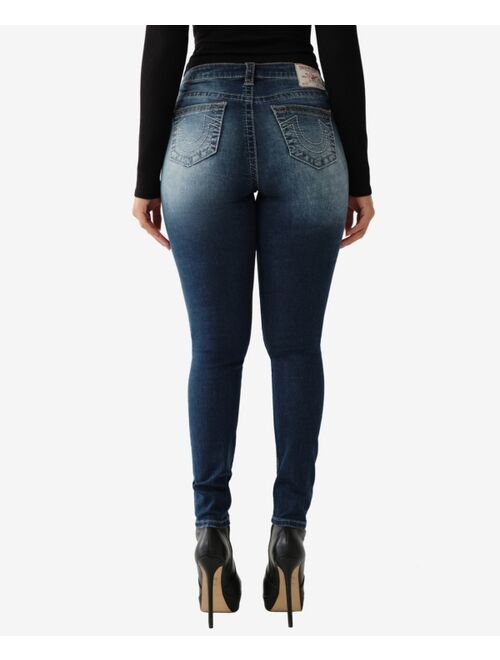 True Religion Women's Jennie Big T Skinny Jeans