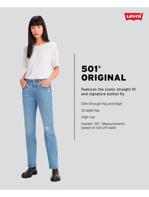 Levi's Women's 501 Original-Fit Straight-Leg Jeans