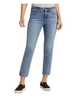 Women's Most Wanted Mid-Rise Straight-Leg Ankle Jeans