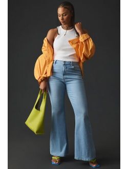 Tulip Mid-Rise Flare Jeans