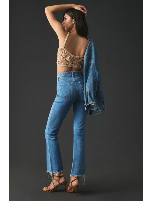 Paige Claudine High-Rise Crop Flare Jeans