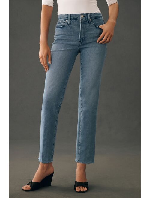 Good American Good Straight High-Rise Jeans