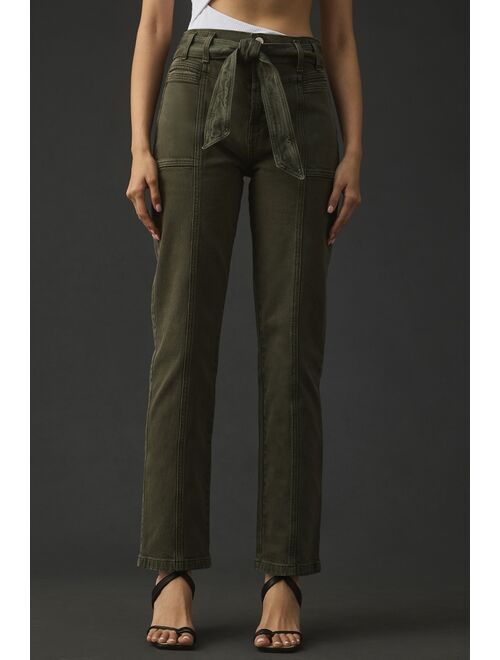 Hudson Utility Straight-Leg Ankle Jeans