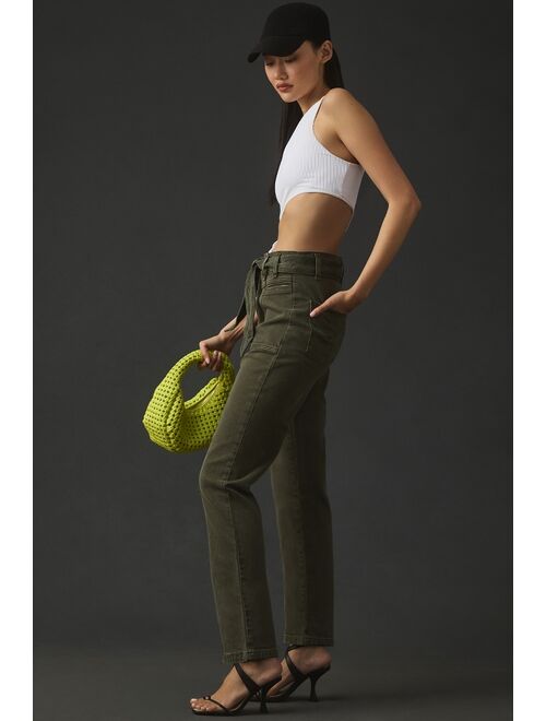 Hudson Utility Straight-Leg Ankle Jeans