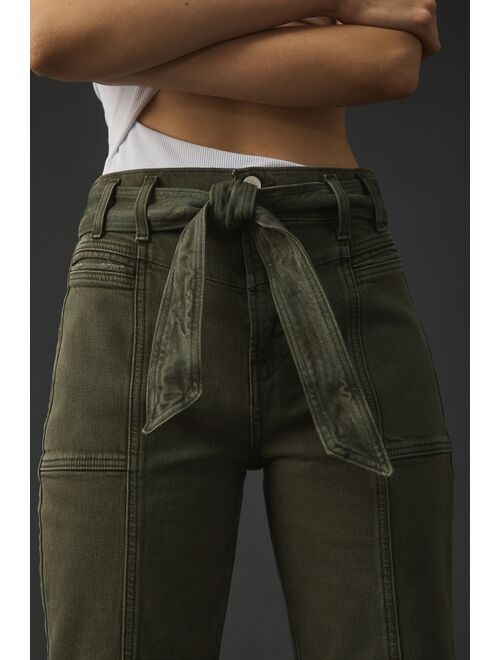 Hudson Utility Straight-Leg Ankle Jeans