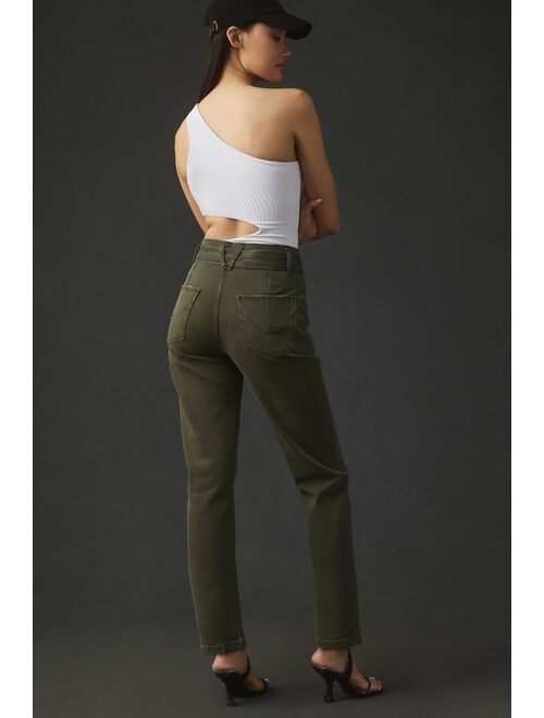 Hudson Utility Straight-Leg Ankle Jeans