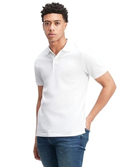 Men's Stretch Pique Polo Shirt