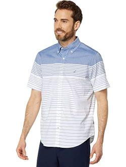 Sustainably Crafted Striped Short Sleeve Shirt