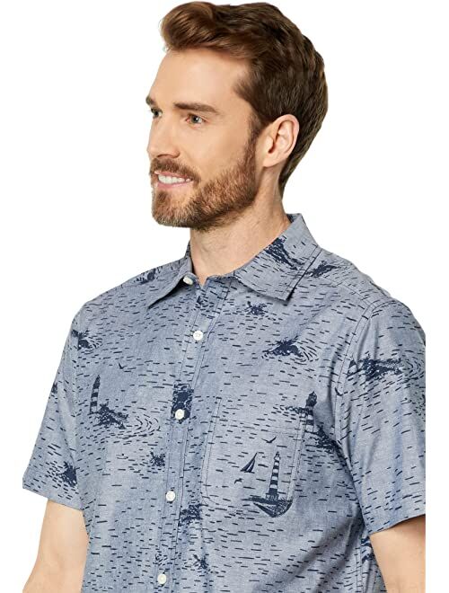 Nautica Printed Short Sleeve Shirt