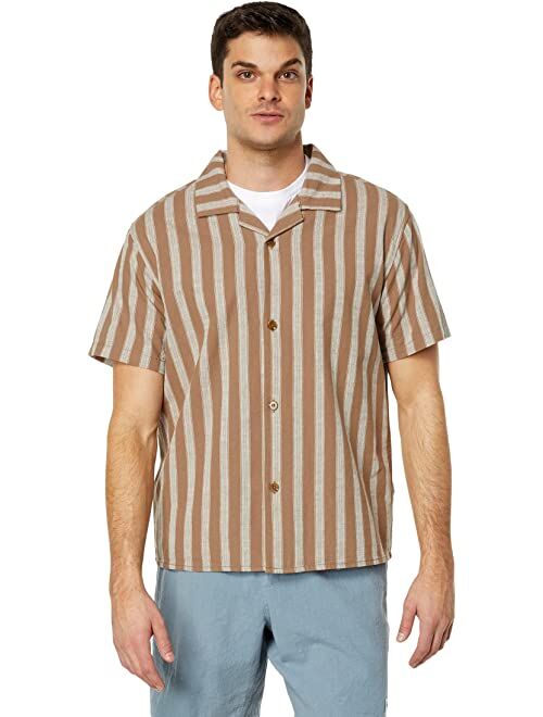 Rhythm Vacation Stripe Short Sleeve Shirt