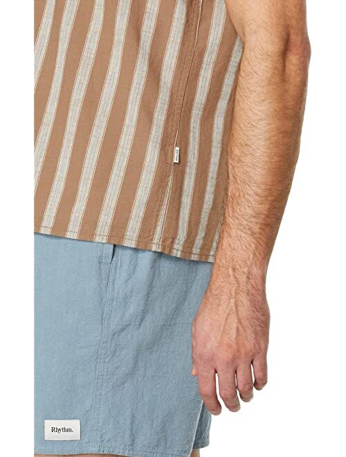 Rhythm Vacation Stripe Short Sleeve Shirt