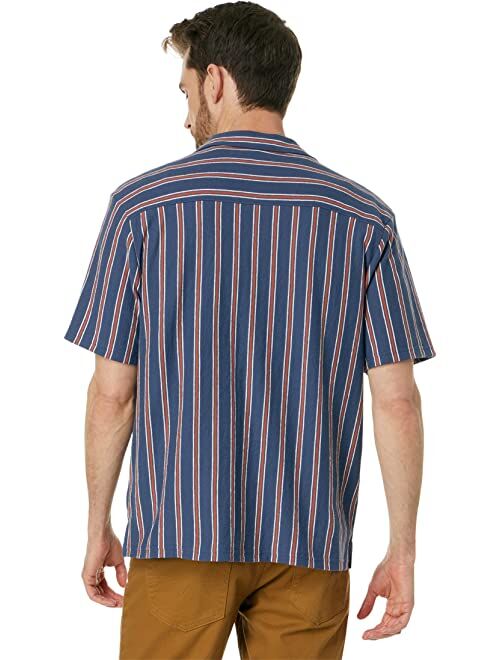 Madewell Short Sleeve Texture Knit Button-Down