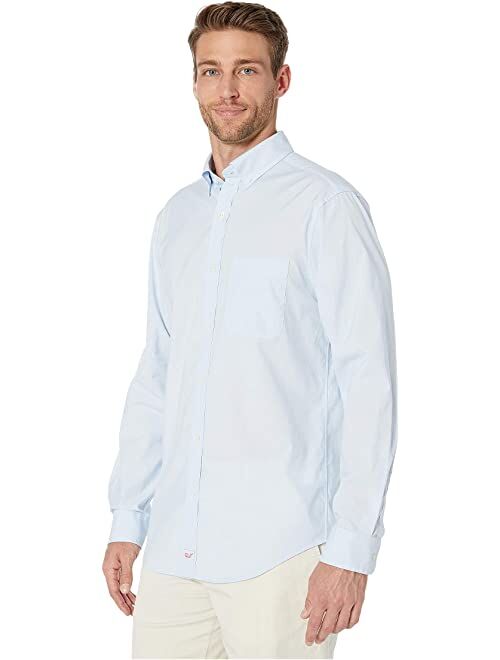 Vineyard Vines Men's Classic Fit Solid Shirt in Stretch Cotton