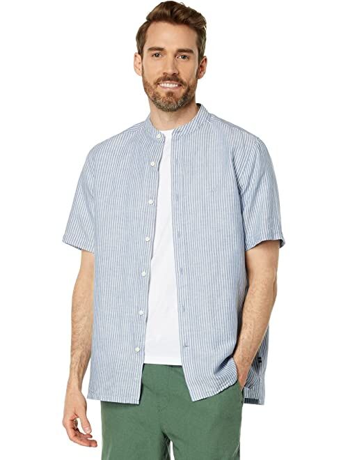 Nautica Sustainably Crafted Linen Short Sleeve Shirt
