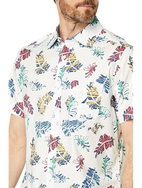 Nautica Sustainably Crafted Printed Short Sleeve Shirt