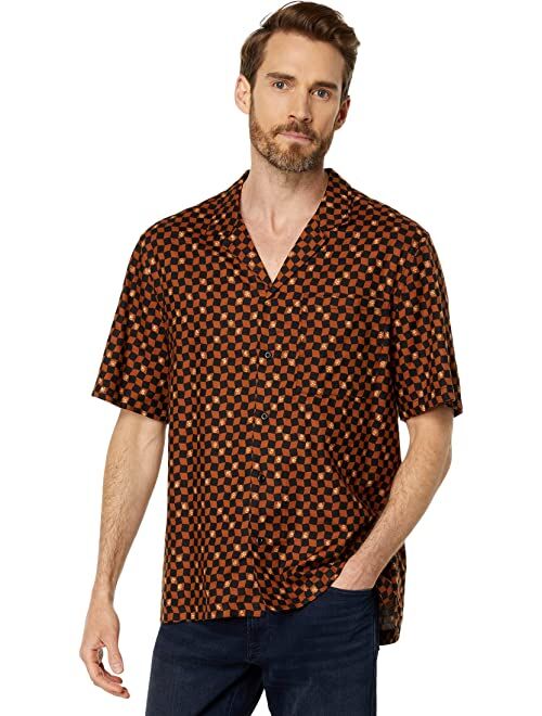 Madewell Short Sleeve Boxy Shirt - Modal Drapey Print