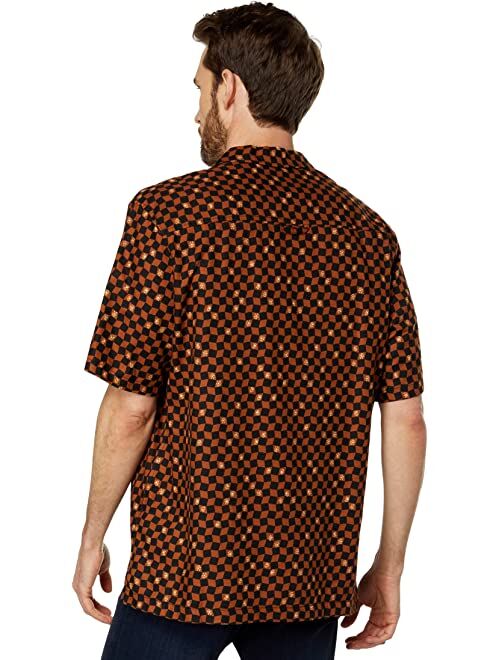 Madewell Short Sleeve Boxy Shirt - Modal Drapey Print