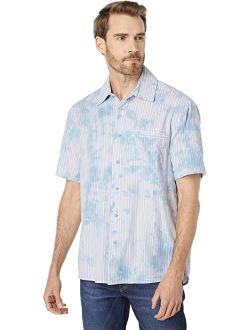 Jeans Short Sleeve Button-Up