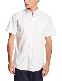 Uniforms Men's Short-Sleeve Oxford Shirt