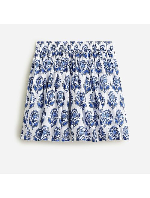J.Crew Girls' pull-on voile skirt in floral