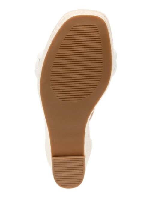 DV DOLCE VITA Women's Harriat Braided Espadrille Platform Wedge Sandals