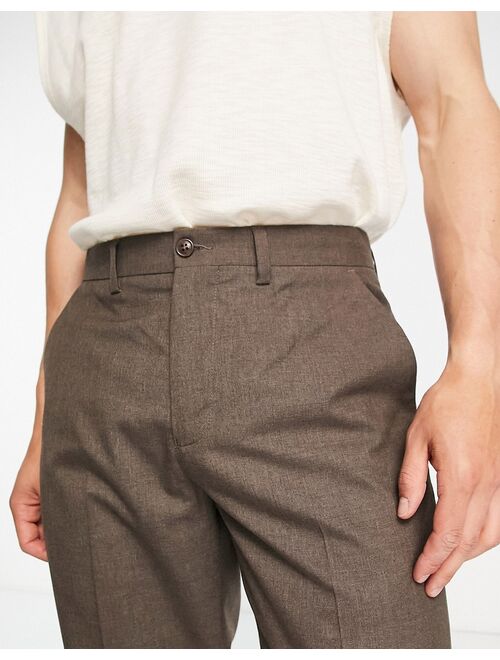 French Connection slim pants in taupe