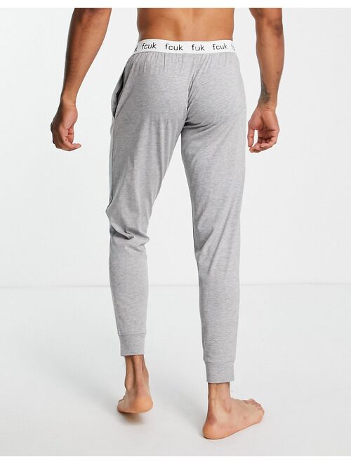 French Connection lounge pants in light gray