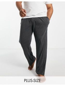Plus lounge bottoms in gray