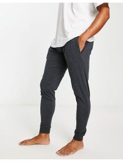 lounge pants in charcoal