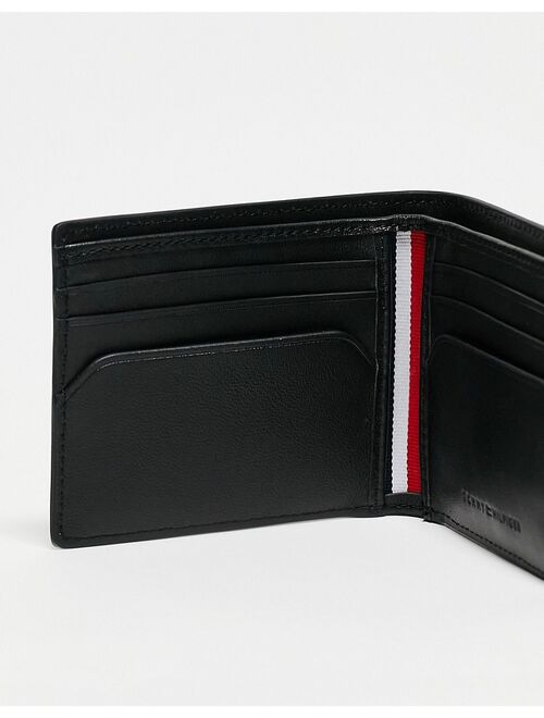 Tommy Hilfiger leather wallet in black