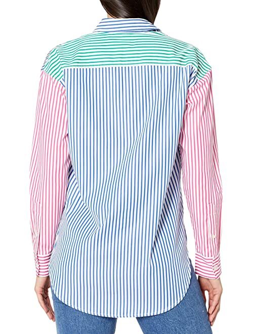 Polo Ralph Lauren LAUREN Ralph Lauren Striped Cotton Broadcloth Shirt